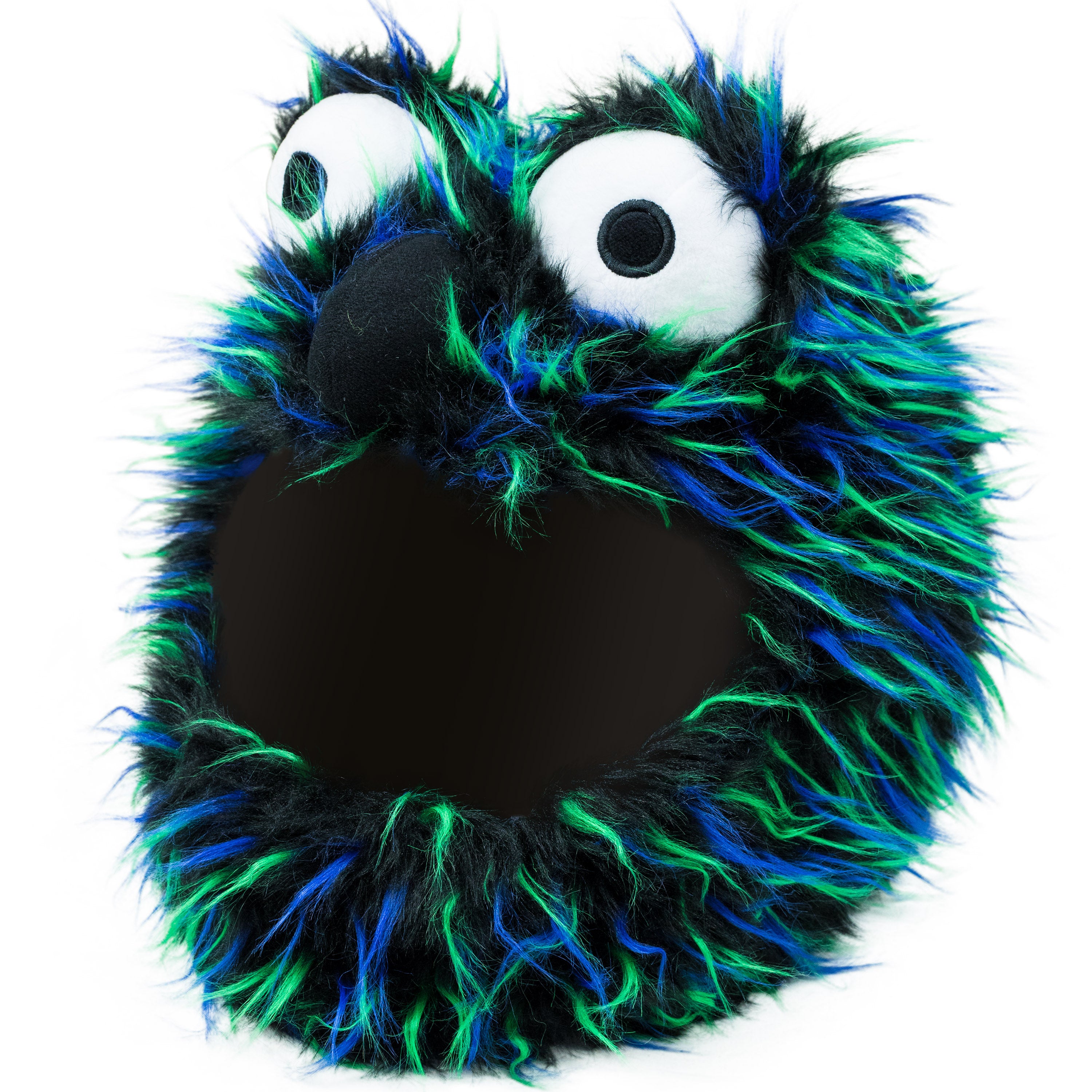 Motorcycle Helmet Cover - Black, Blue and Green