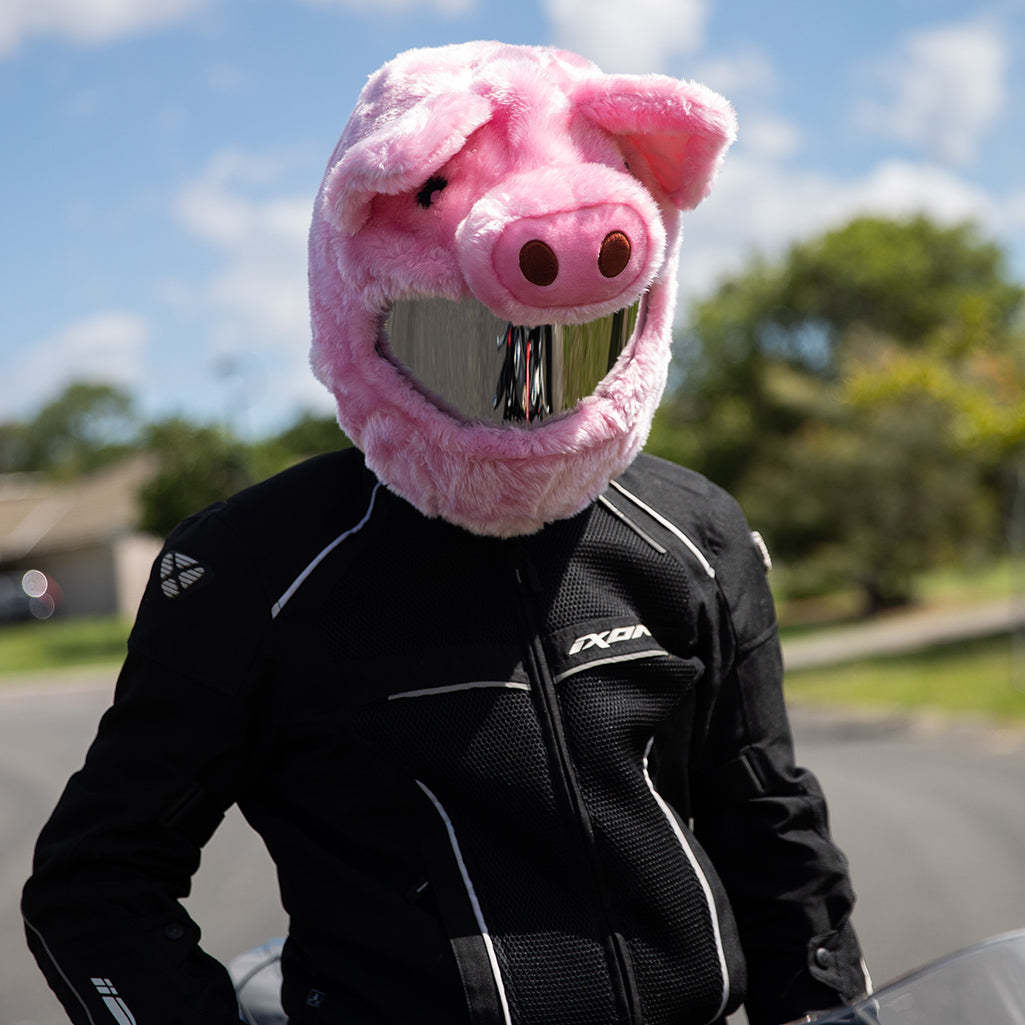 Motorcycle Helmet Cover - Pig