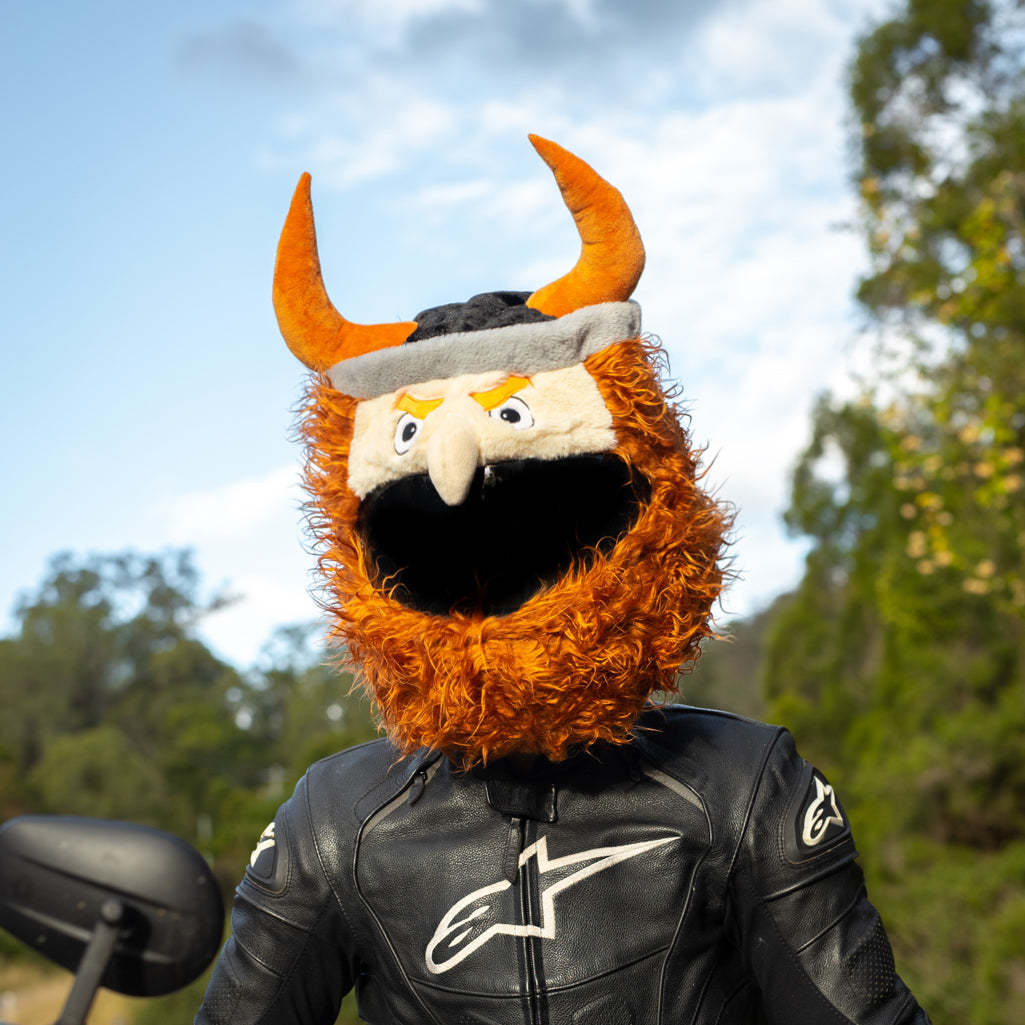 Motorcycle Helmet Cover - Viking
