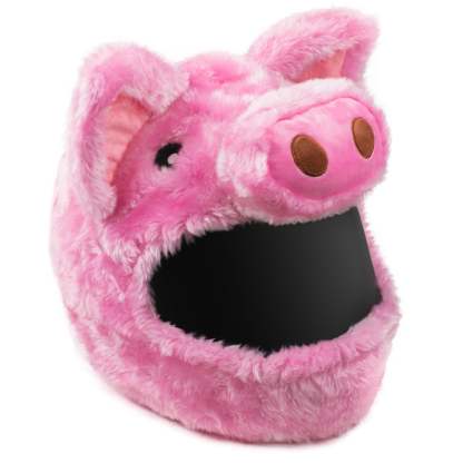 Motorcycle Helmet Cover - Pig