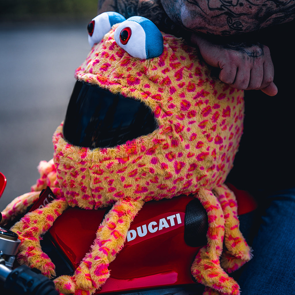 Motorcycle Helmet Cover - Squid