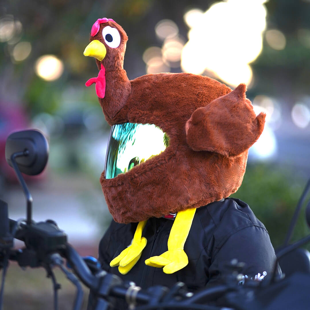 Motorcycle Helmet Cover - Turkey