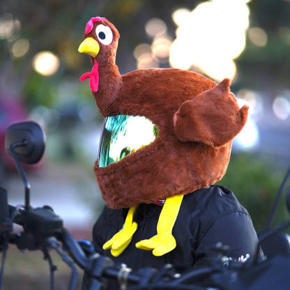 Motorcycle Helmet Cover - Turkey