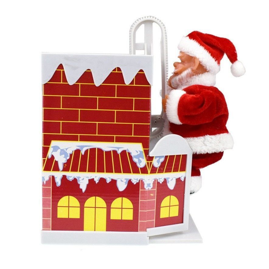 Climbing Santa