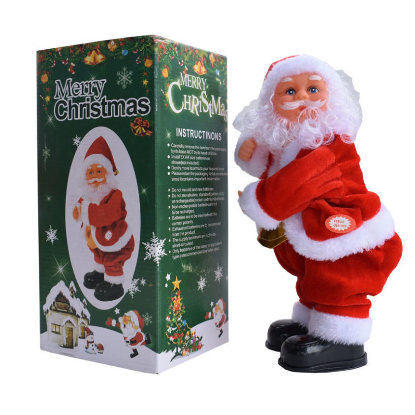 Climbing Santa