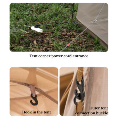 MG Hexagonal Yurt Tent