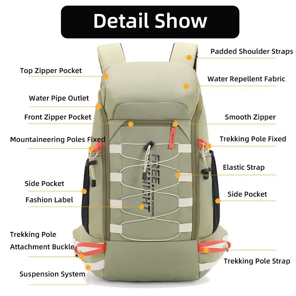 KinWild 40L Hiking Daypack