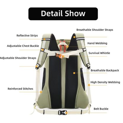KinWild 40L Hiking Daypack
