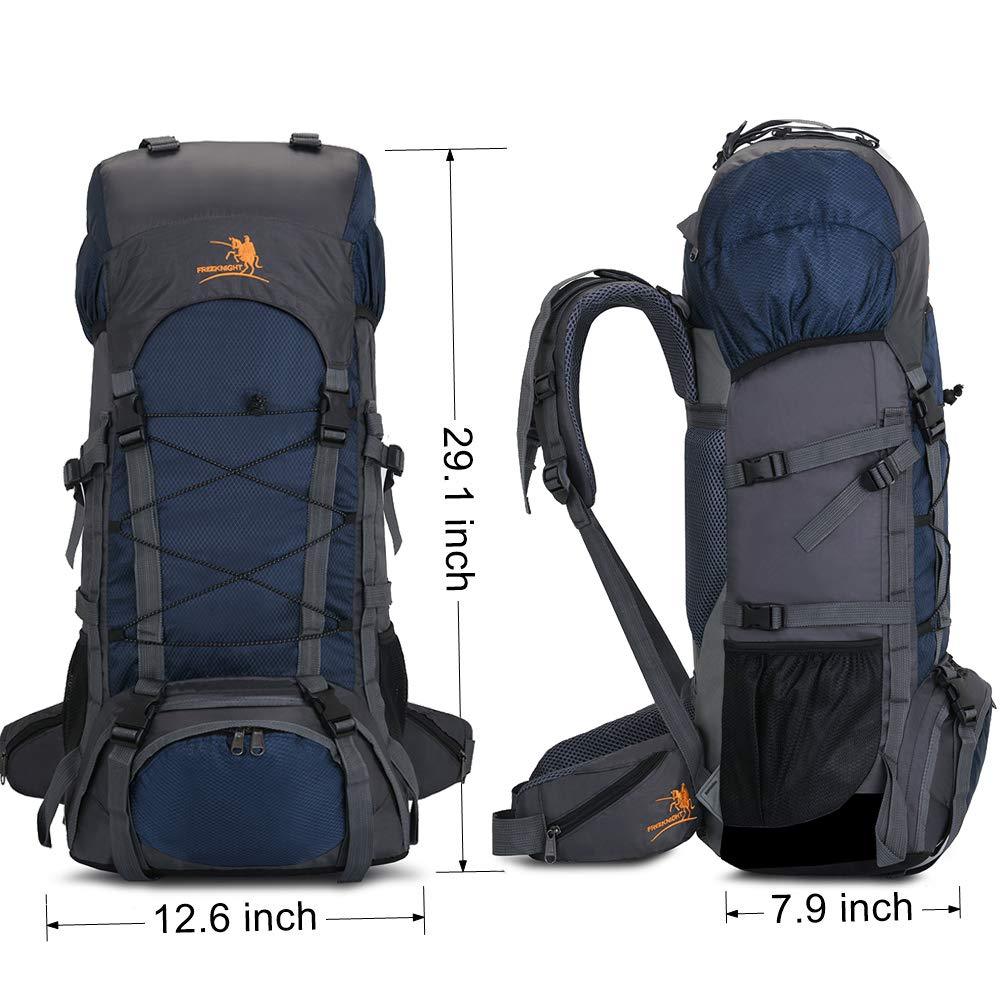 KinWild 60L Internal Frame Hiking Backpack