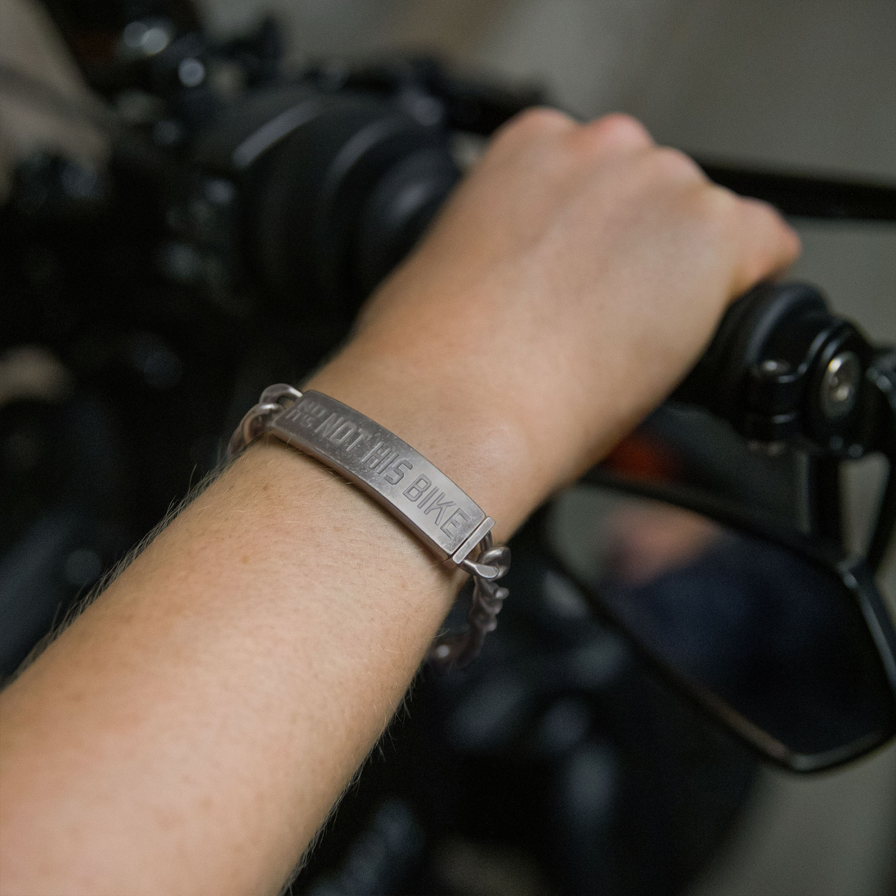 Not His Bike - Motorcycle Bracelet