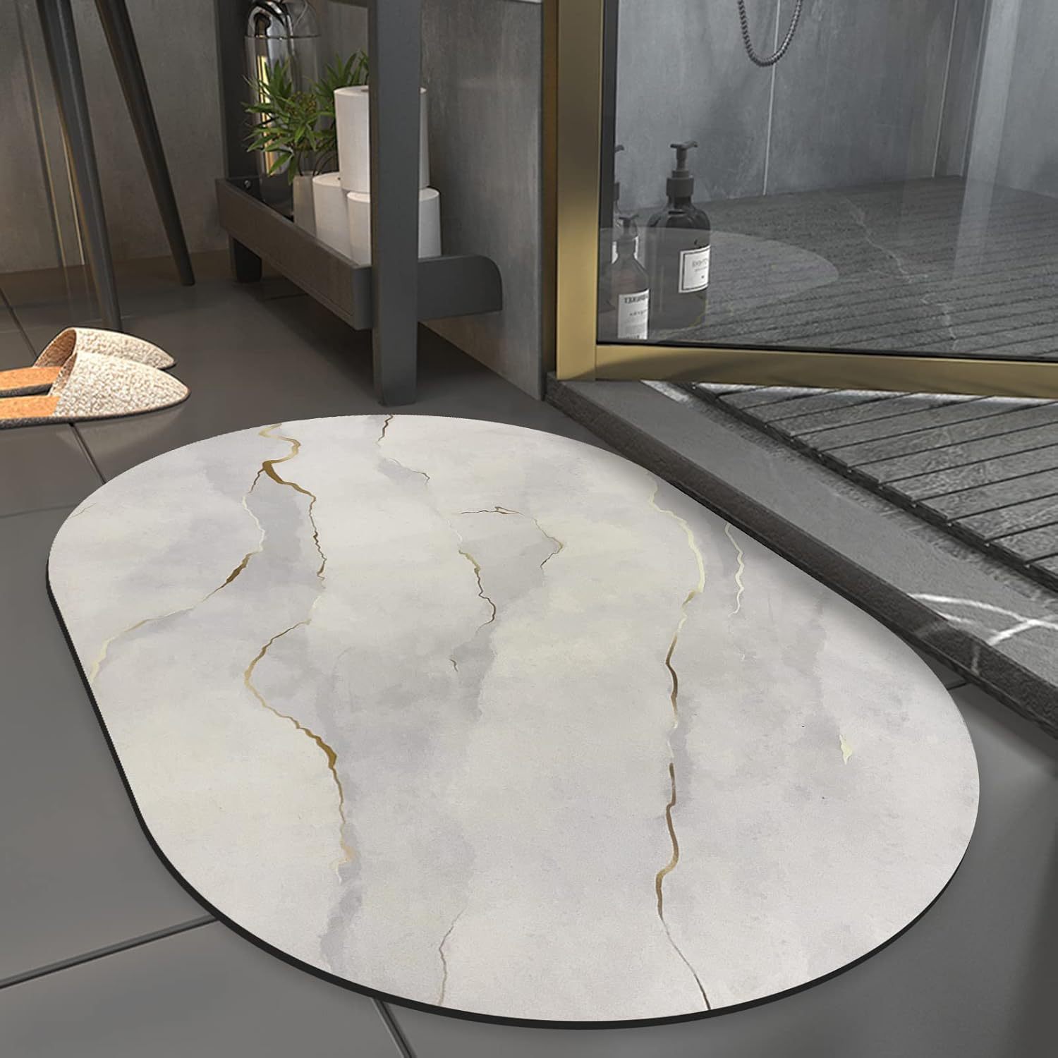 Super Absorbent Floor Mat for Home, Bathroom Soft Quick Drying Mat