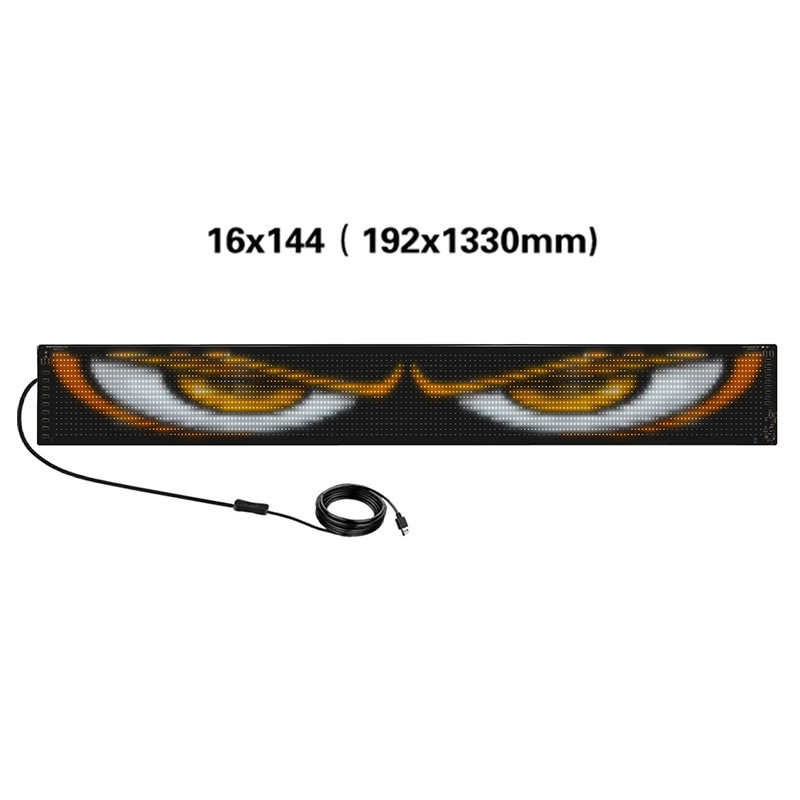 Programmable Led Car Sign