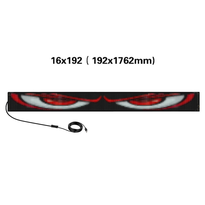 Programmable Led Car Sign