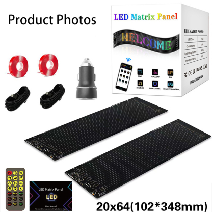 Programmable Led Car Sign