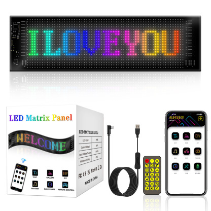 Programmable Led Car Sign