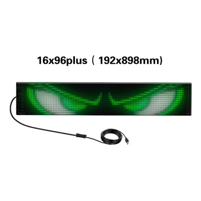 Programmable Led Car Sign