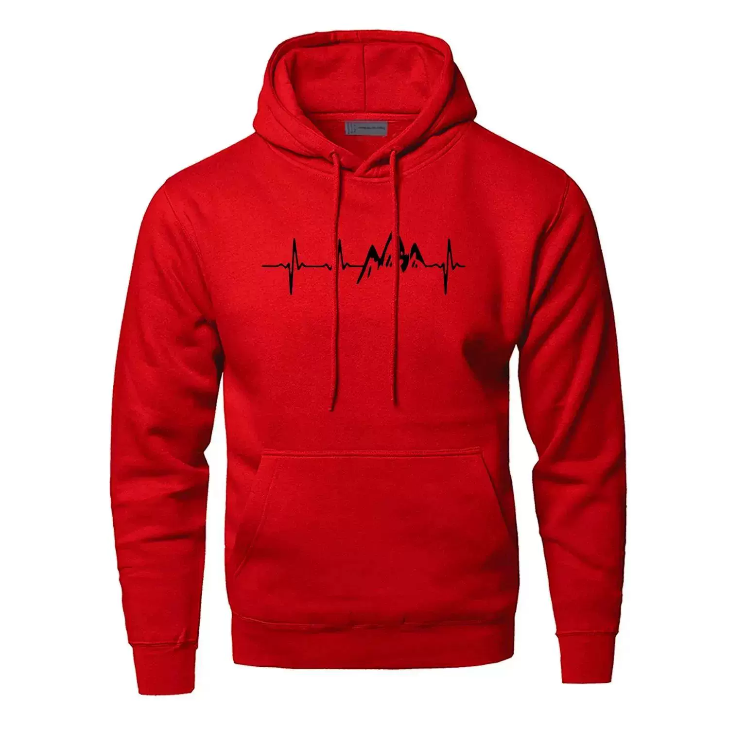 Motorcycle Heartbeat Hoodie
