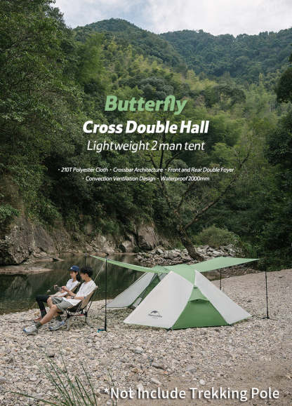 Butterfly-Cross 2 Person Tent