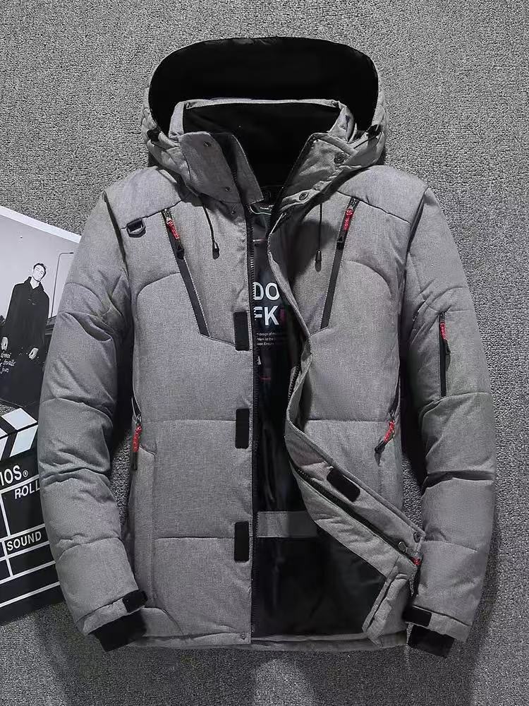 Thermal duck down jacket