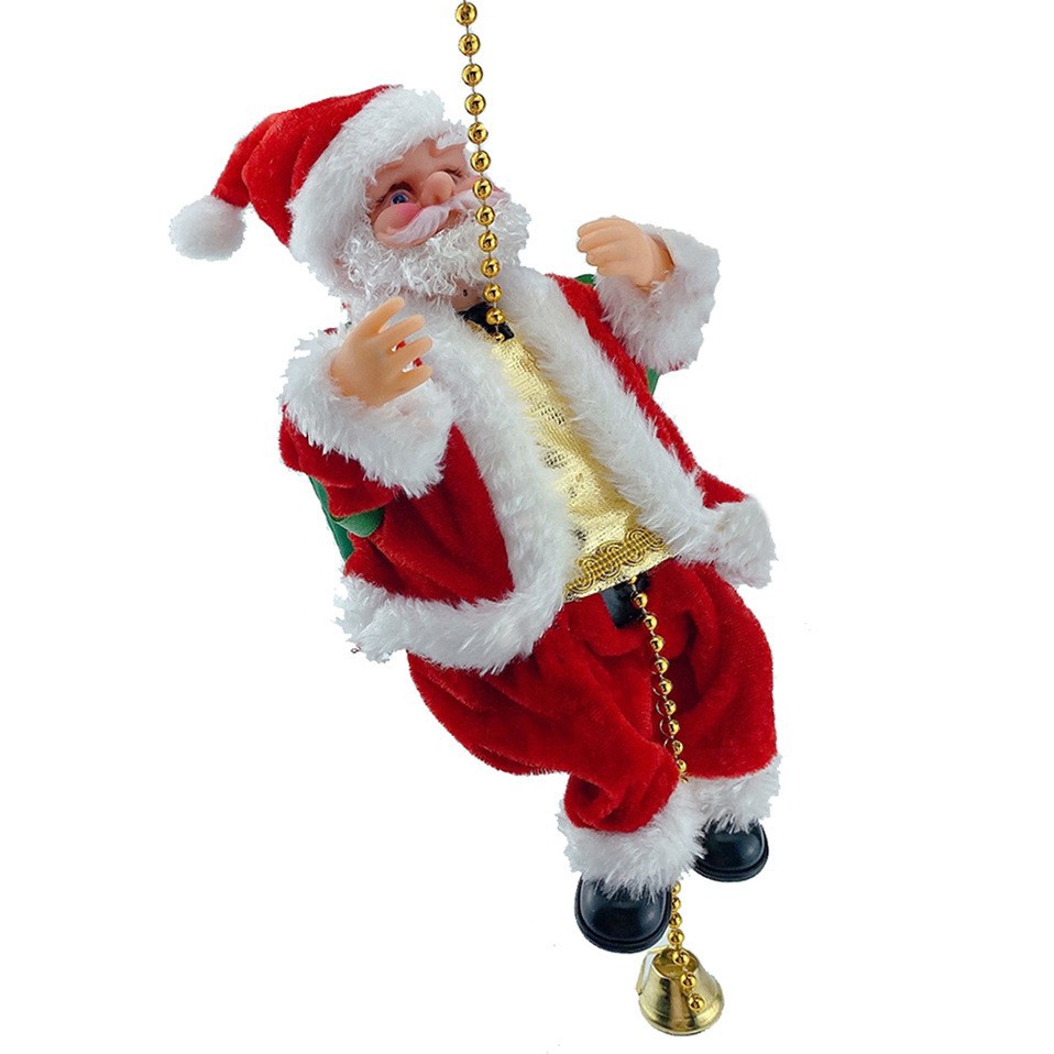 Climbing Santa