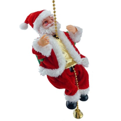 Climbing Santa