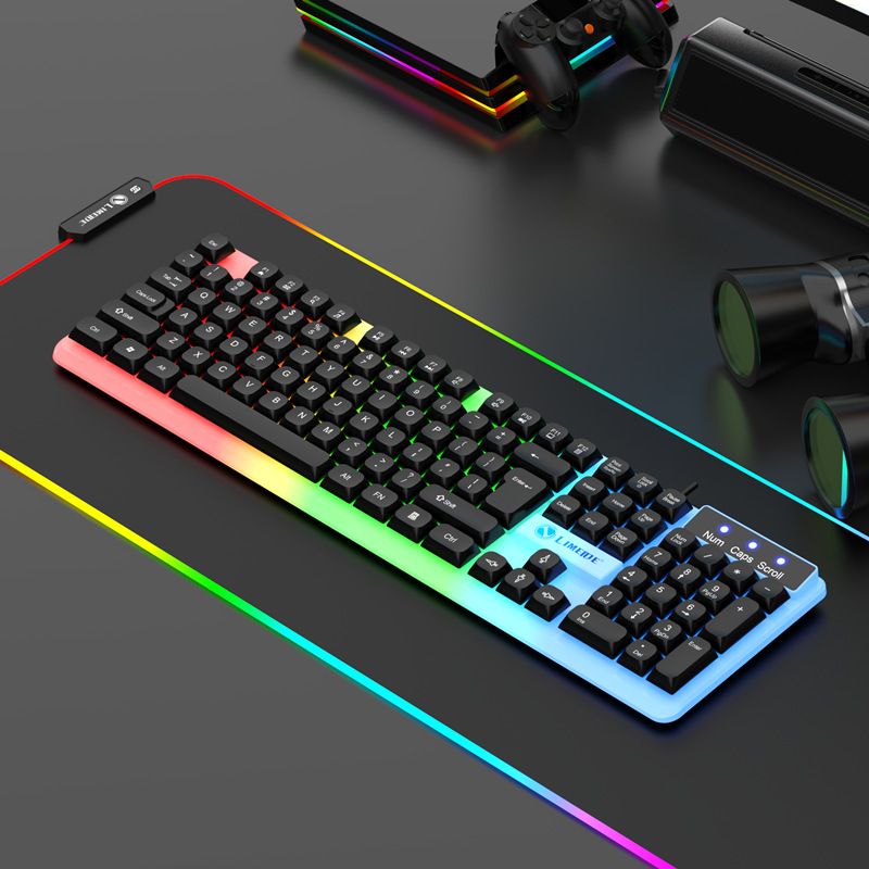 LED Light Keyboard Set