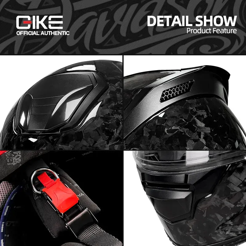 Ultra-Light Carbon Fiber Full-Face Helmet
