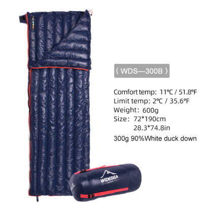 Sleeping Bag Duck Down 300/400G 90% Duck Down