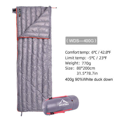 Sleeping Bag Duck Down 300/400G 90% Duck Down