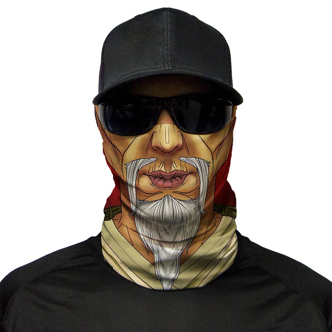 Motorcycle Face Mask - Wise Man