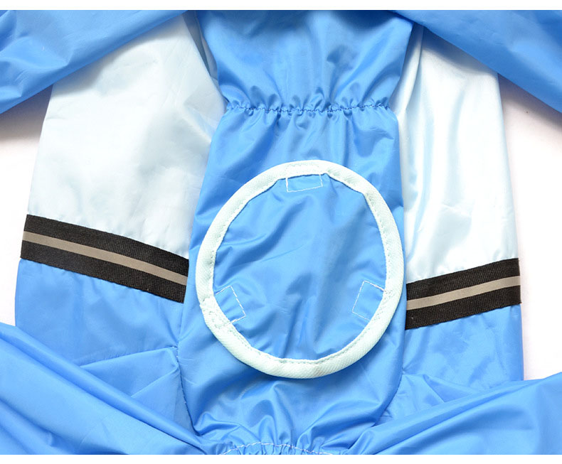 Waterproof Full-Cover Dog Raincoat – Tail & Belly Protection for Large Dogs