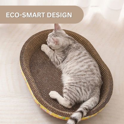 Whisker Wonderland™ Cat Bed & Scratching Board