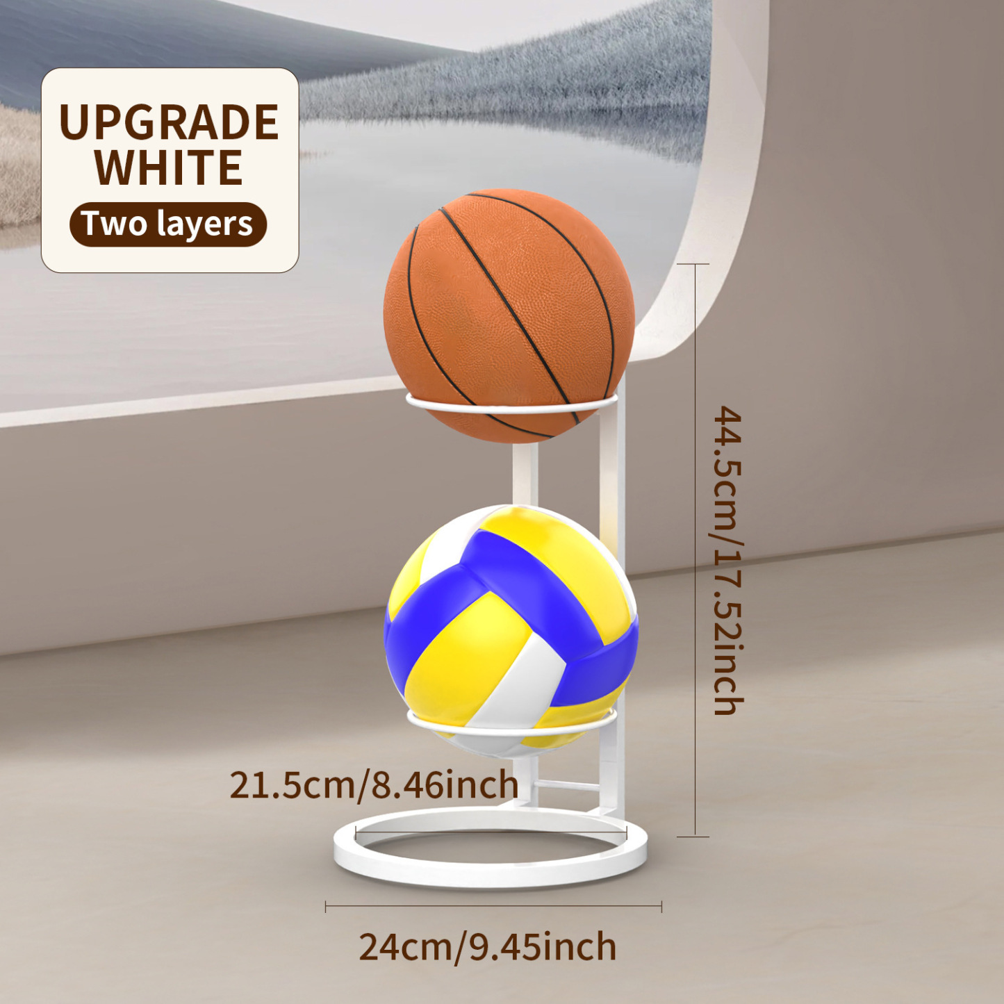 Storage Rack For Sports Balls