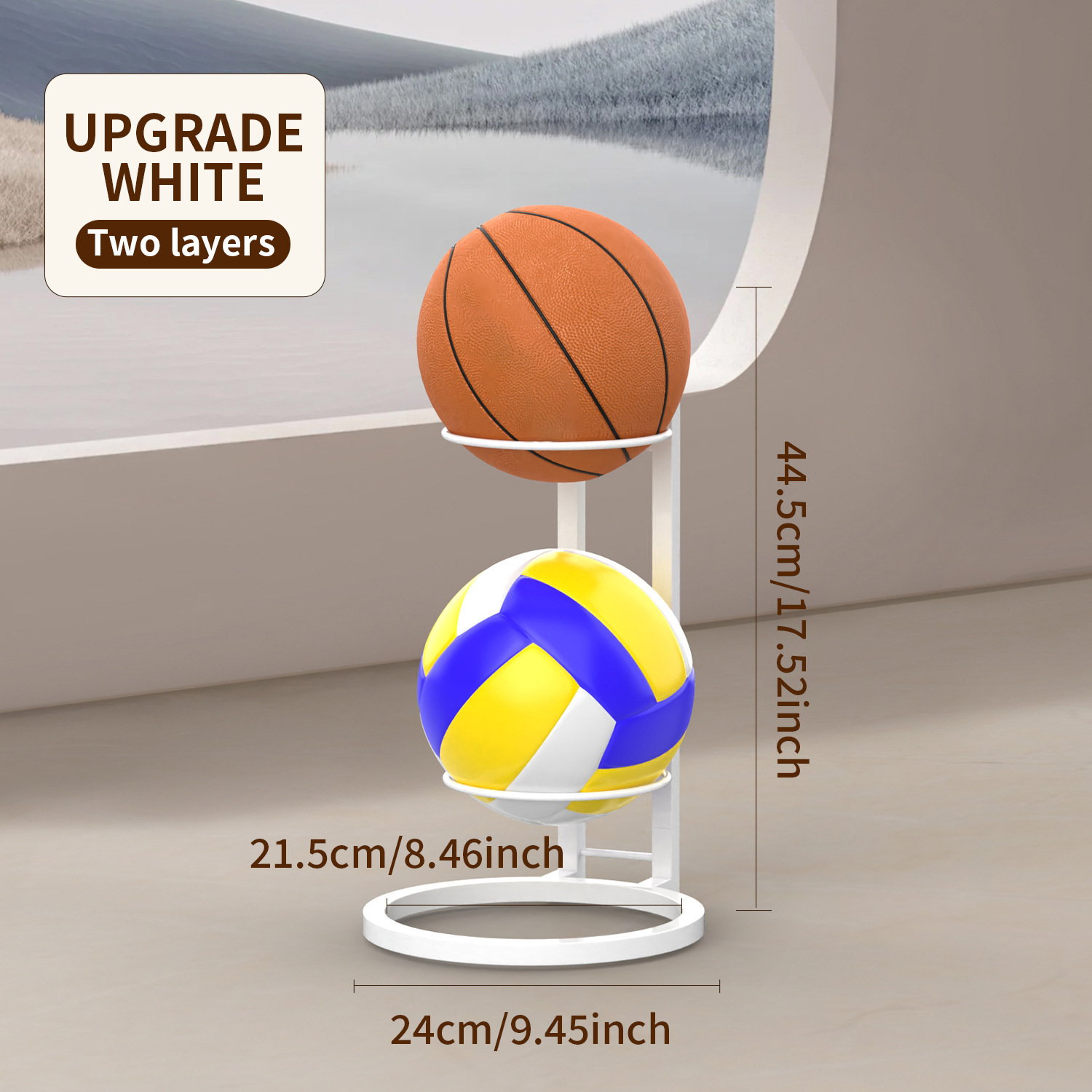 Storage Rack For Sports Balls