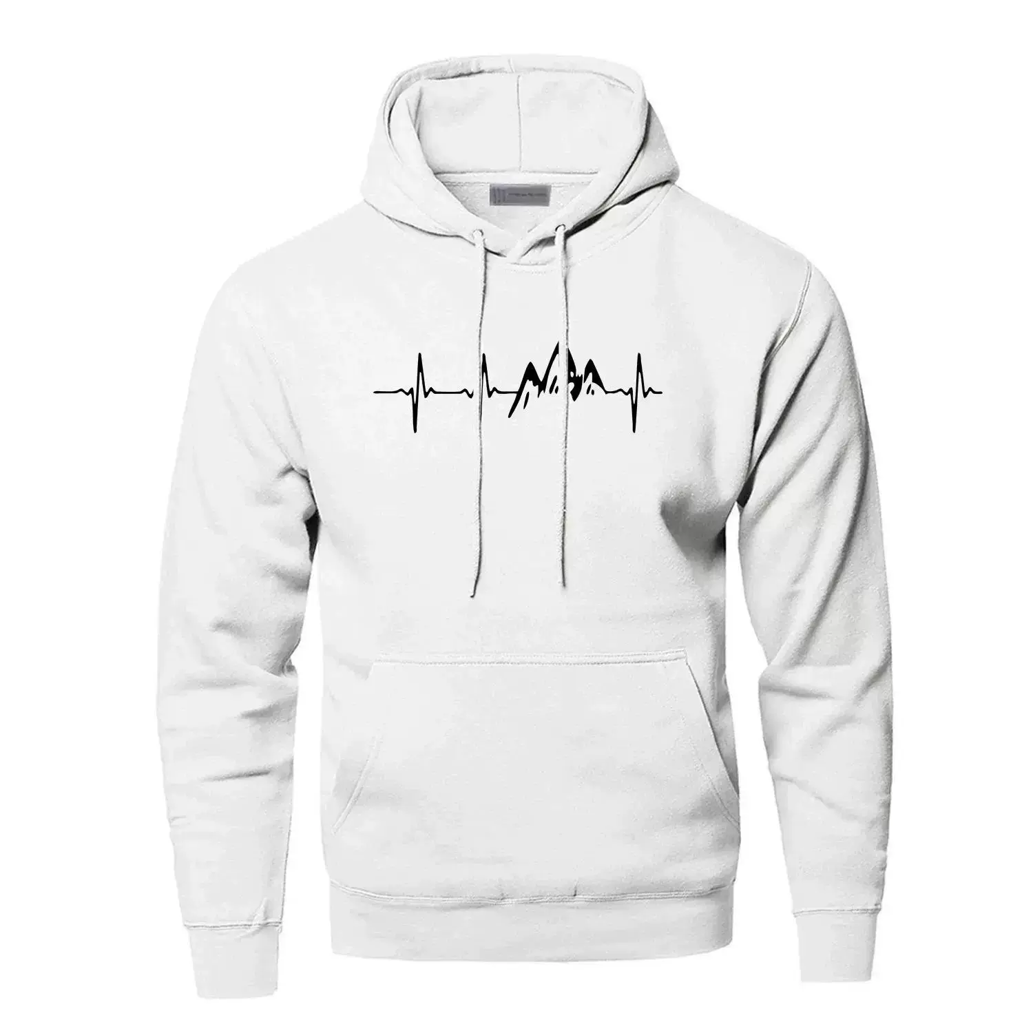 Motorcycle Heartbeat Hoodie