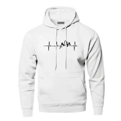 Motorcycle Heartbeat Hoodie