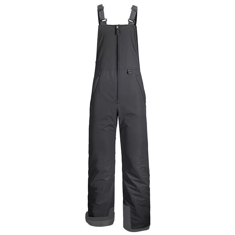 Women's Waterproof Ski Bib Pants with Pockets - Winter Edition