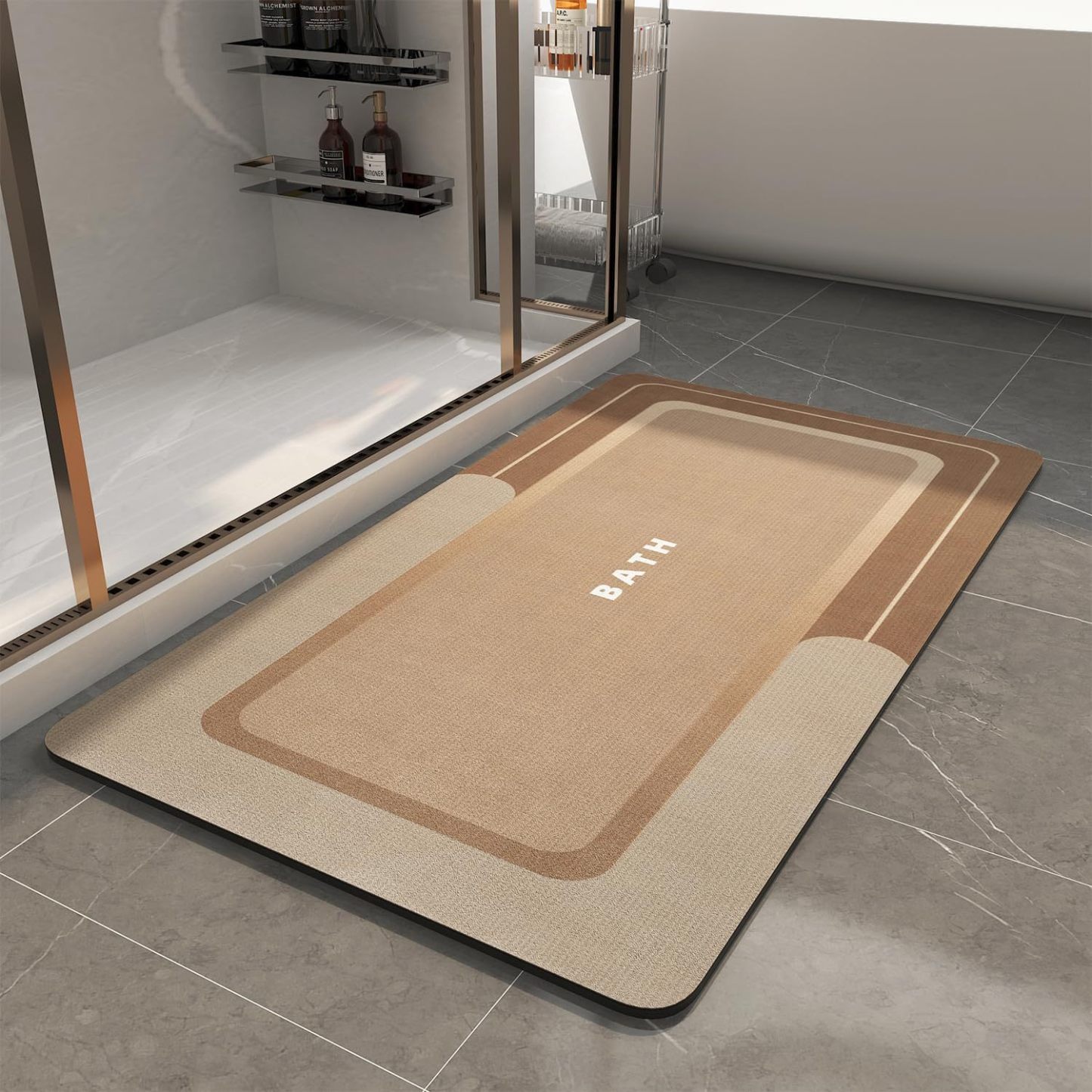 Super Absorbent Floor Mat for Home, Bathroom Soft Quick Drying Mat