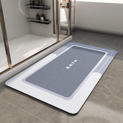 Super Absorbent Floor Mat for Home, Bathroom Soft Quick Drying Mat