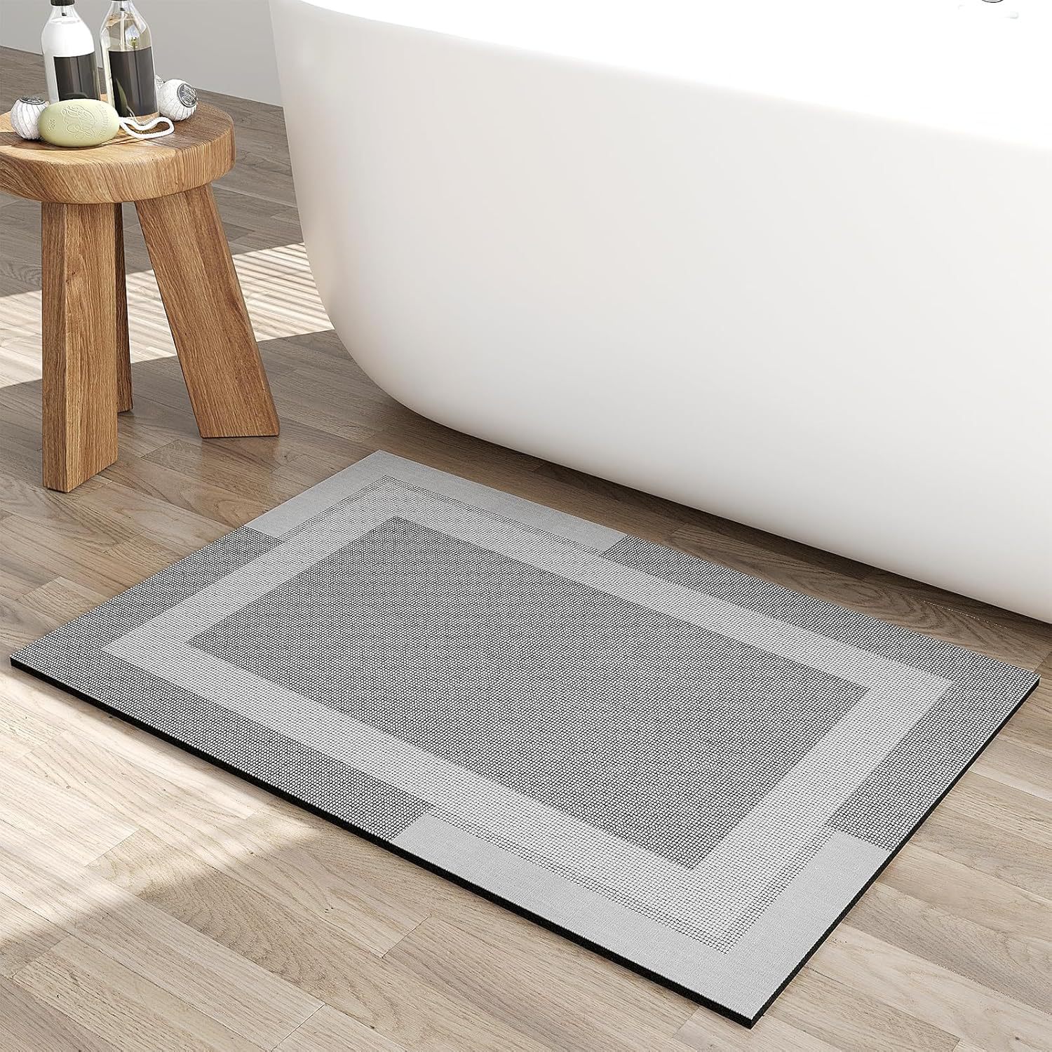 Super Absorbent Floor Mat for Home, Bathroom Soft Quick Drying Mat