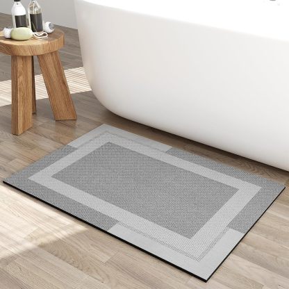 Super Absorbent Floor Mat for Home, Bathroom Soft Quick Drying Mat