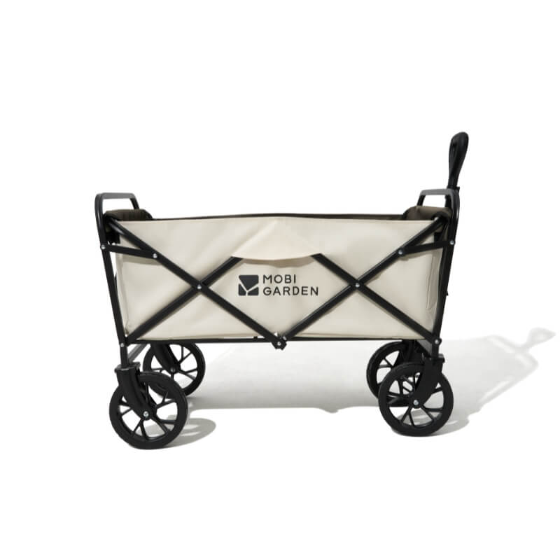 Xingji Folding Wagon Pro - Professional Heavy Duty Utility Cart with All-Terrain Off-Road Wheels & 440lbs Weight Capacity