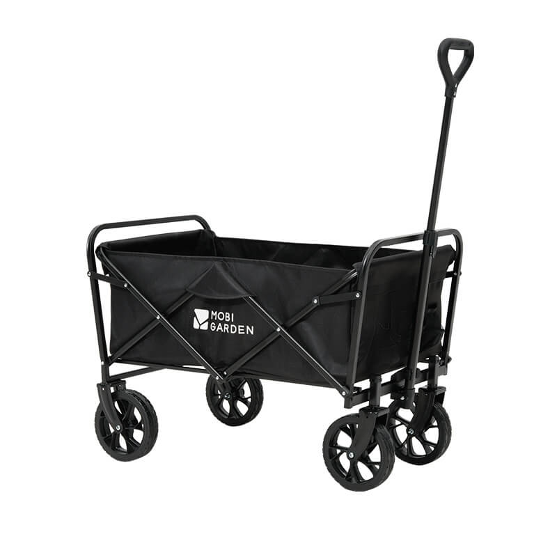 Xingji Folding Wagon Pro - Professional Heavy Duty Utility Cart with All-Terrain Off-Road Wheels & 440lbs Weight Capacity