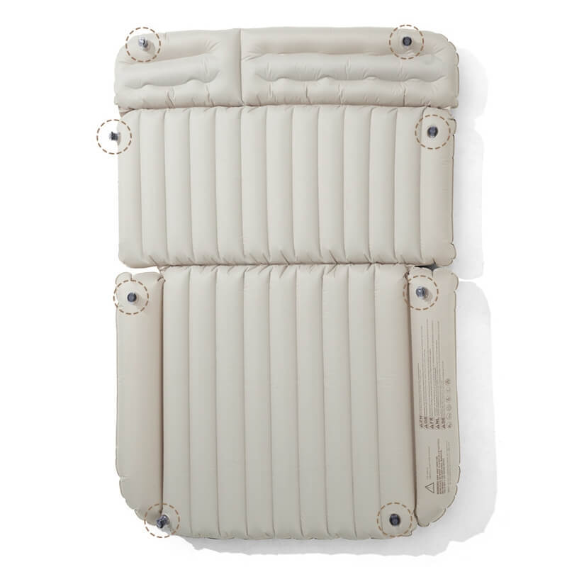 Cloud Sleep Car-mounted Inflatable Bed PVC 8-Hole