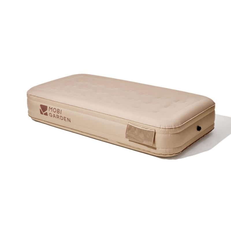 Yunmian 14" Raised Inflatable Air Mattress | Heavy-Duty PVC Guest Bed for Home & Camping