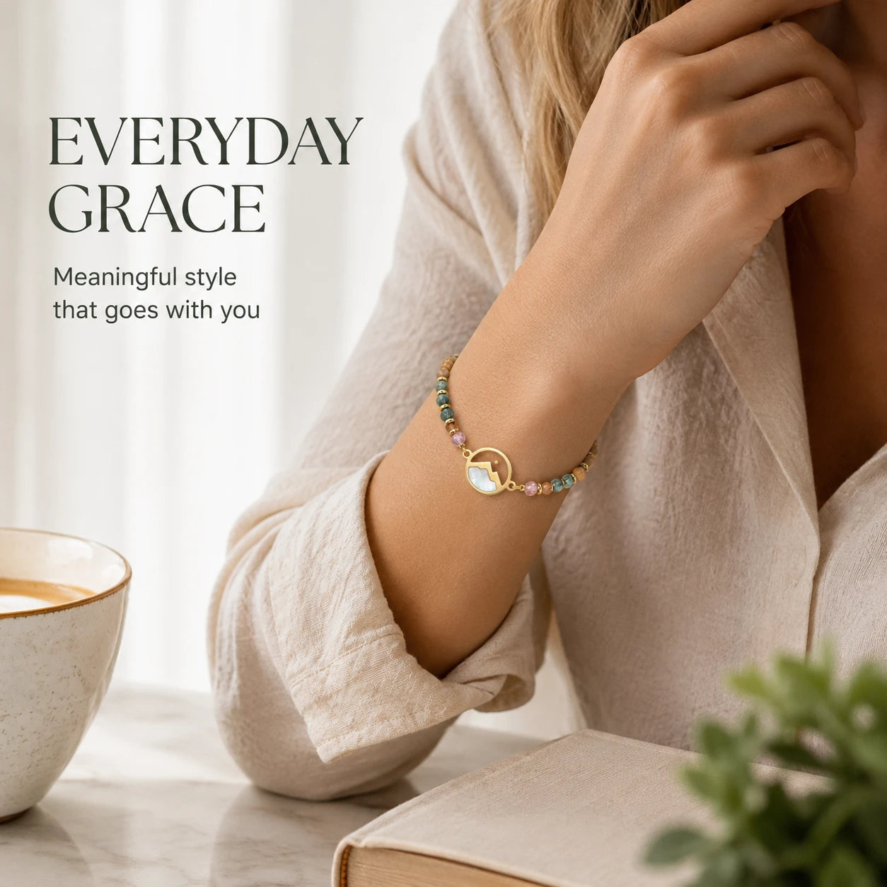 Faith inspired bracelet for everyday wear