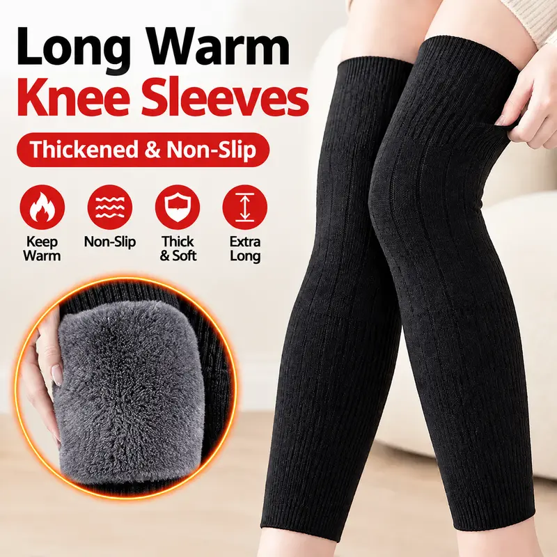 Extended Fleece Knee Warmers