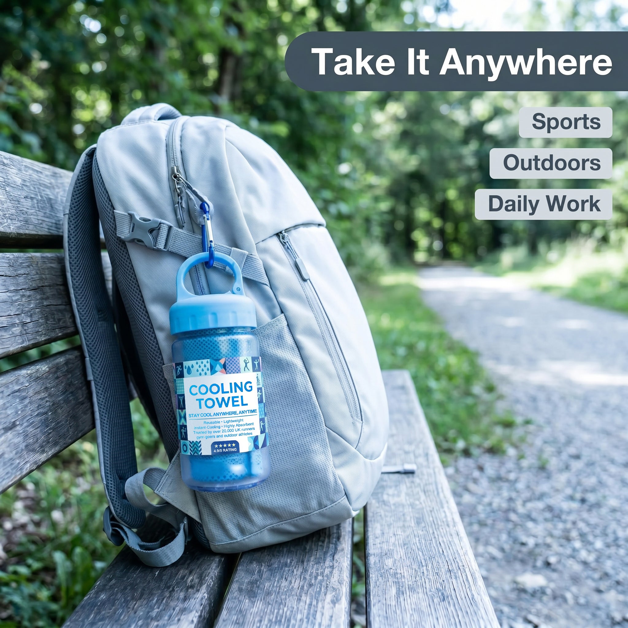 Ultra Portable Bottle Storage