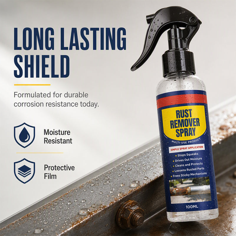Multiple uses for rust remover and lubricant spray