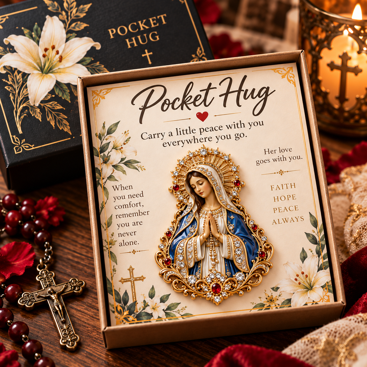 Blessed Mother Pocket Hug